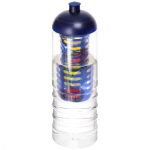 Butelka H2O Treble z wypukłym wieczkiem o pojemności 750 ml i zaparzaczem - Zdjęcie