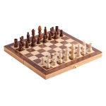 Drewniane szachy, brązowy - Zdjęcie