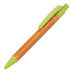Długopis bambusowy Evora, zielony - Zdjęcie