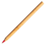 Długopis bambusowy Chavez, czerwony - Zdjęcie