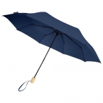 Składany wiatroodporny parasol 51 cm z PET z recyklingu Birgit - Zdjęcie