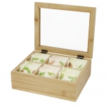 Bambusowe pudełko na herbatę Ocre - Zdjęcie