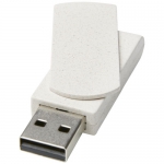 Pamięć USB Rotate wykonana ze słomy pszenicznej o pojemności 4GB - Zdjęcie
