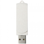 Pamięć USB Rotate o pojemności 16GB ze słomy pszenicznej