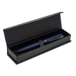 Elegancki długopis w pudełku Saba, granatowy - Zdjęcie