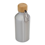 Butelka aluminiowa Isla 400 ml, srebrny - Zdjęcie