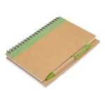 Notes z długopisem Dalvik, zielony - Zdjęcie