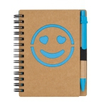 Notes Smile, jasnoniebieski