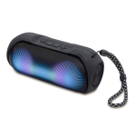 Głośnik Bluetooth z podświetleniem Rio, czarny - Zdjęcie
