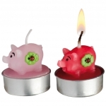 Świeczki w kształcie świnek - Zdjęcie